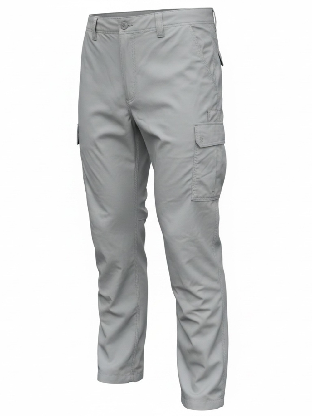 Carhartt Light Gray Cargo Pants with Elastic Waist NWOT
